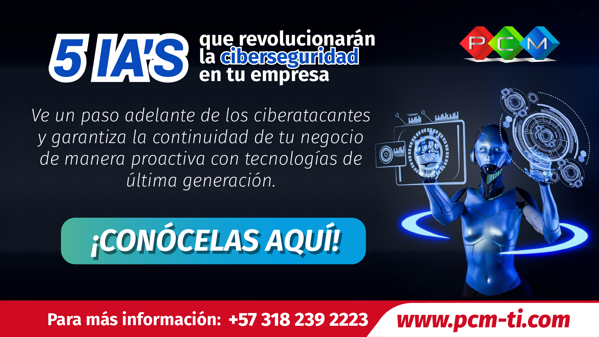 5 IAs para ciberseguridad en empresas
